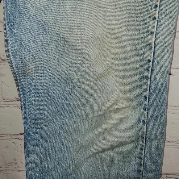 Vintage Levis 505 Orange Tab Light Wash Regular Fit Straight Leg Jean Size 40x30 - Picture 11 of 13